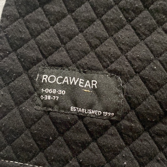 Black and grey rocawear zip up. Great condition. Used one time. Size M - Picture 2 of 5